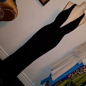 ABS by Allen Schwartz black long dress / gown